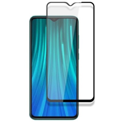 Xiaomi Redmi Note 8T apsauginis ekrano stiklas „Mocolo“ 9H Tempered Glass (juodas, pilnai dengiantis) 0.26 mm | Priedai.lt