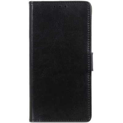 Samsung Galaxy XCover Pro (G715) atverčiamas juodas odinis dėklas, knygutė - piniginė | Priedai.lt