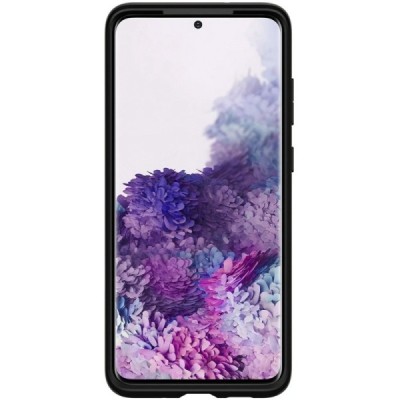 „Spigen“ Neo Hybrid Gunmetal sustiprintos apsaugos Samsung Galaxy S20+ Plus (G986) juodas dėklas | Priedai.lt