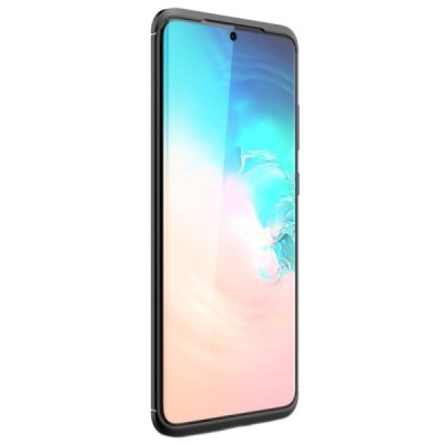 Samsung Galaxy S20 Ultra (G988) Carbon kieto silikono TPU juodas dėklas - nugarėlė | Priedai.lt