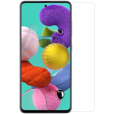 Samsung Galaxy A51 (A515F) skaidrus apsauginis ekrano stiklas (tempered glass 0.3mm 9H) | Priedai.lt