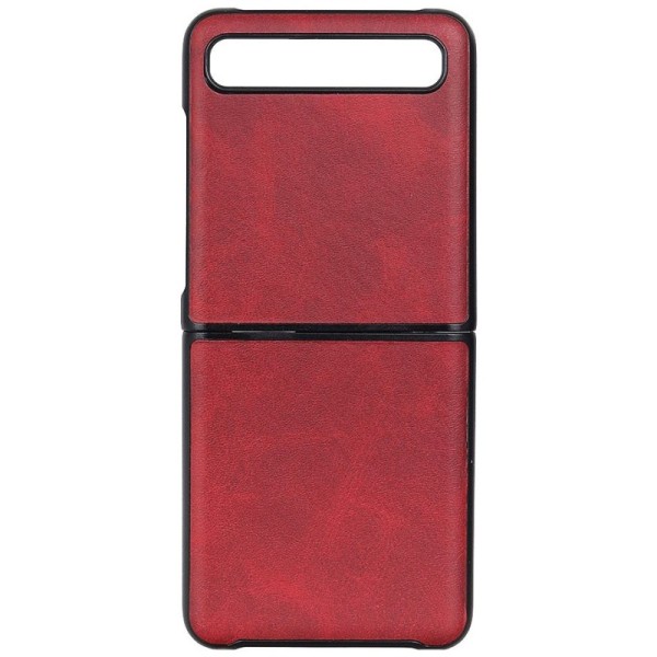 „Slim Leather“ kaaned - punane (Galaxy Z Flip)