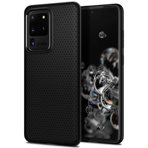 „Spigen“ Liquid Air kaaned - must (Galaxy S20 Ultra)