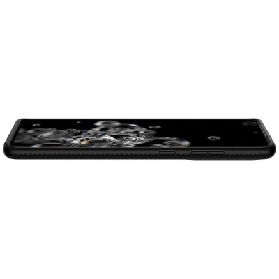 Samsung Galaxy S20 Ultra (G988) Spigen Liquid Air juodas kieto silikono dėklas - nugarėlė | Priedai.lt