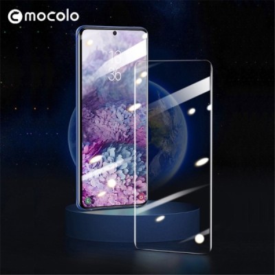 Samsung Galaxy S20 Ultra (G988) Mocolo UV Light Irradiation sustiprintos apsaugos skaidrus pilnai dengiantis apsauginis ekrano s