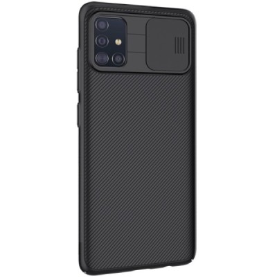 Samsung Galaxy A51 (A515) Nillkin CamShield juodas dėklas, nugarėlė su kameros apsauga | Priedai.lt
