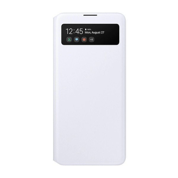 „Samsung“ S View Wallet Cover tahke kaaned - valge (Galaxy A51)