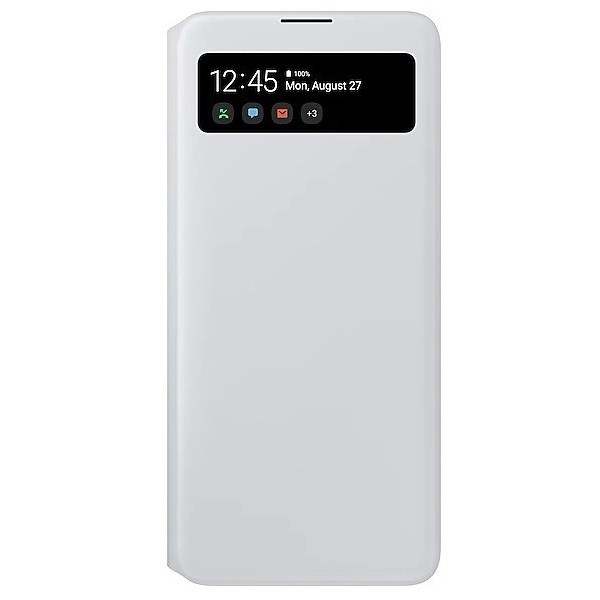 „Samsung“ S View Wallet Cover tahke kaaned - valge (Galaxy A71)