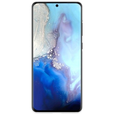 Samsung Galaxy S20 Ultra (G988) Nillkin Frosted Shield baltas plastikinis dėklas, nugarėlė | Priedai.lt