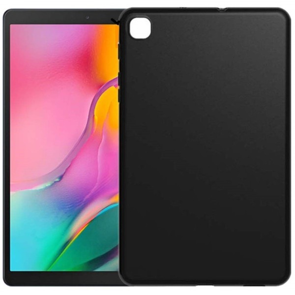 Kõva silikoon (TPU) kaaned - must (Galaxy Tab A 10.1 2019)