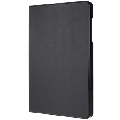 Samsung Galaxy Tab S6 10.5 (T865, T860) solidus atverčiamas juodas odinis dėklas - knygutė (sulankstomas) / Priedai.lt