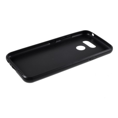 LG K40S (LM-X430) kieto silikono TPU juodas dėklas - nugarėlė | Priedai.lt