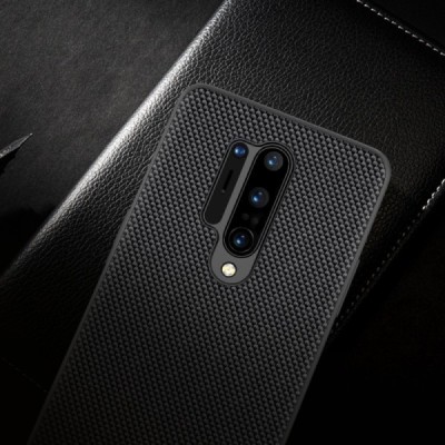 OnePlus 8 Pro „Nillkin“ Textured Case juodas dėklas - nugarėlė | Priedai.lt