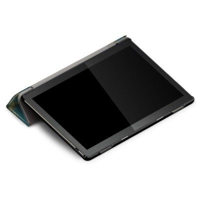 Lenovo Tab M10 10.1" (TB-X605F, X605L, X505F, X505L) atverčiamas spalvotas „Sakura“ dėklas - knygutė / Priedai.lt