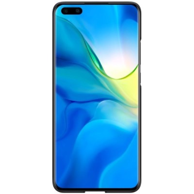 Huawei P40 Pro Nillkin Frosted Shield juodas plastikinis dėklas, nugarėlė | Priedai.lt