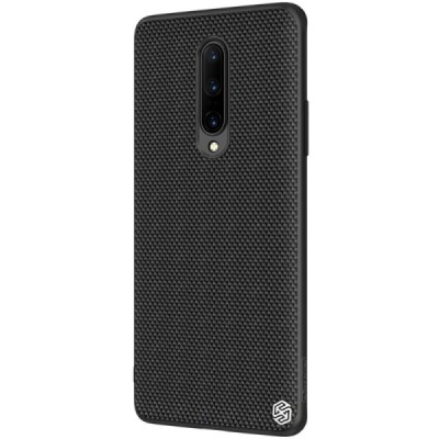 OnePlus 8  „Nillkin“ Textured Case juodas dėklas - nugarėlė | Priedai.lt