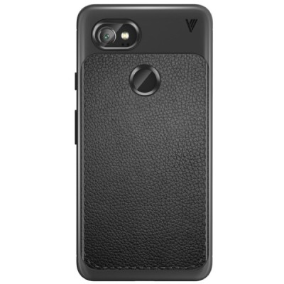 Google Pixel 2 XL Gentry kieto silikono TPU juodas dėklas - nugarėlė | Priedai.lt
