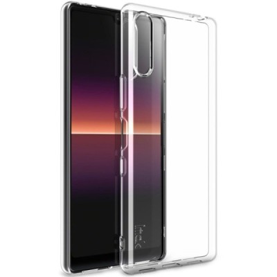 Sony Xperia L4 „Imak“ kieto silikono TPU skaidrus dėklas - nugarėlė | Priedai.lt