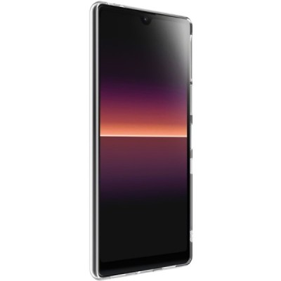 Sony Xperia L4 „Imak“ kieto silikono TPU skaidrus dėklas - nugarėlė | Priedai.lt