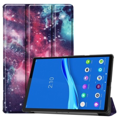 Lenovo Tab M10 Plus 10.3" (TB-X606F) atverčiamas spalvotas „Cosmo“ dėklas - knygutė | Priedai.lt