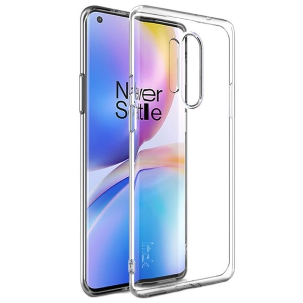 „Imak“ Kõva silikoon (TPU) kaaned - läbipaistev (OnePlus 8 Pro)