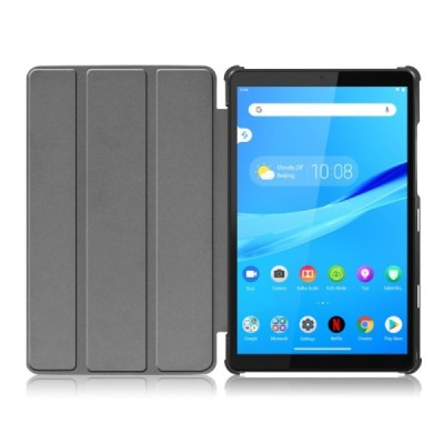 Lenovo Tab M8 8" atverčiamas juodas odinis dėklas - knygutė | Priedai.lt