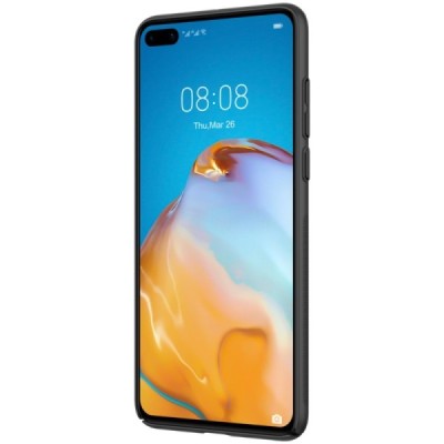 Huawei P40 „Nillkin“ CamShield juodas dėklas, nugarėlė su kameros apsauga | Priedai.lt