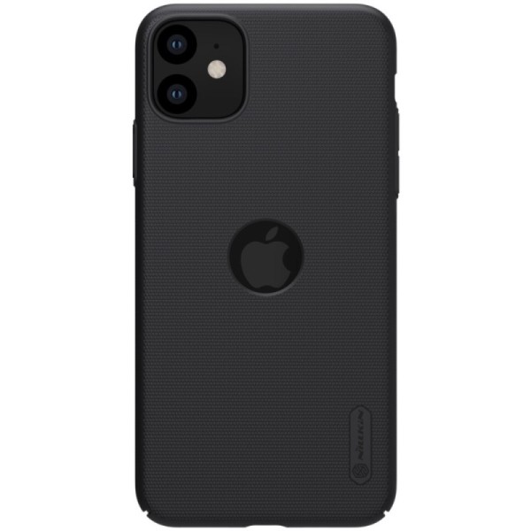 „Nillkin“ Frosted Shield Logo kaaned - must (iPhone 11)