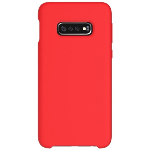 „Shell“ Kõva silikoon (TPU) kaaned - punane (Galaxy S10e)
