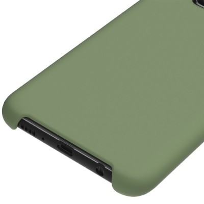 Samsung Galaxy S10e „Shell“ kieto silikono TPU žalias dėklas - nugarėlė | Priedai.lt