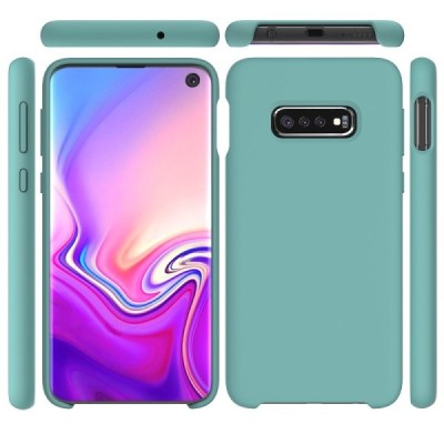 Samsung Galaxy S10e „Shell“ kieto silikono TPU mėtinis dėklas - nugarėlė | Priedai.lt