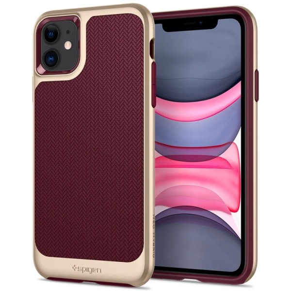 „Spigen“ Neo Hybrid kaaned - burgundi (iPhone 11)