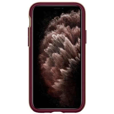 „Spigen“ Neo Hybrid Burgundy sustiprintos apsaugos Apple iPhone 11 Pro bordo dėklas | Priedai.lt