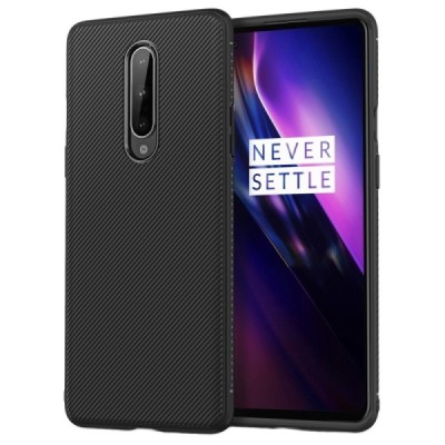 OnePlus 8 kieto silikono TPU juodas dėklas - nugarėlė | Priedai.lt