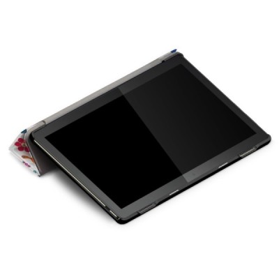 Lenovo Tab M10 10.1" (TB-X605F, X605L, X505F, X505L) atverčiamas „Butterflies“ spalvotas dėklas - knygutė | Priedai.lt