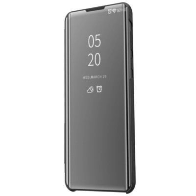 LG K50S (LM-X540) plastikinis atverčiamas juodas dėklas | Priedai.lt