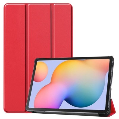 Samsung Galaxy Tab S6 Lite 10.4" (2022) nahk punane kaaned | Priedai.lt