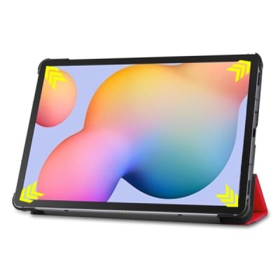 Samsung Galaxy Tab S6 Lite 10.4" (2022) nahk punane kaaned | Priedai.lt