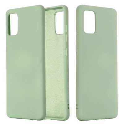 Samsung Galaxy A51 (A515) „Shell“ kieto silikono TPU žalias dėklas - nugarėlė | Priedai.lt