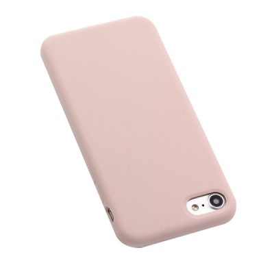 Apple iPhone 7 / 8 / SE 2020 „Shell“ kieto silikono TPU rožinis dėklas - nugarėlė | Priedai.lt