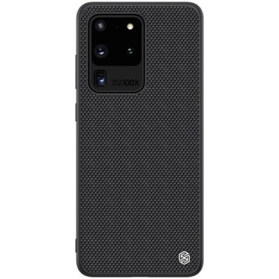 Samsung Galaxy S20 Ultra (G988)  „Nillkin“ Textured Case juodas dėklas - nugarėlė | Priedai.lt