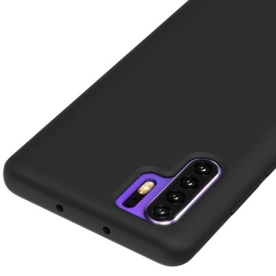Huawei P30 Pro Shell kieto silikono TPU juodas dėklas - nugarėlė | Priedai.lt