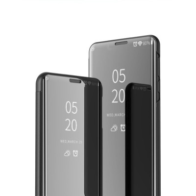 Samsung Galaxy A51 (A515F) plastikinis atverčiamas juodas dėklas | Priedai.lt
