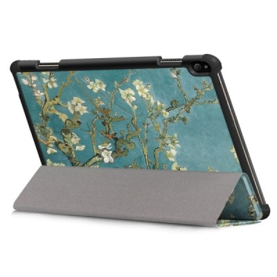 Lenovo Tab P10 (TB-X705F) atverčiamas spalvotas „Sakura“ dėklas - knygutė | Priedai.lt