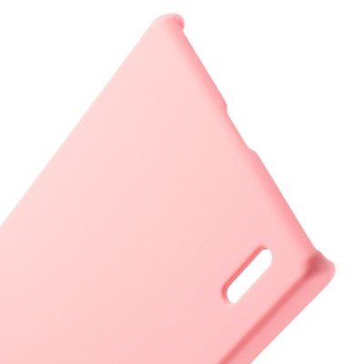Huawei Ascend P7 plastikinis rožinis dėklas (nugarėlė) / Priedai.lt