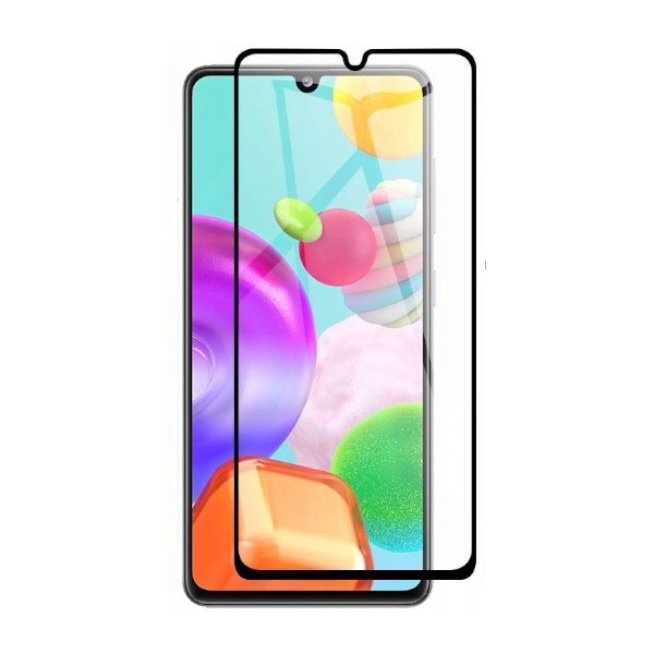 „Rurihai“ Tempered Glass kaitsev ekraaniklaas 0.26 mm - must (Galaxy A41)