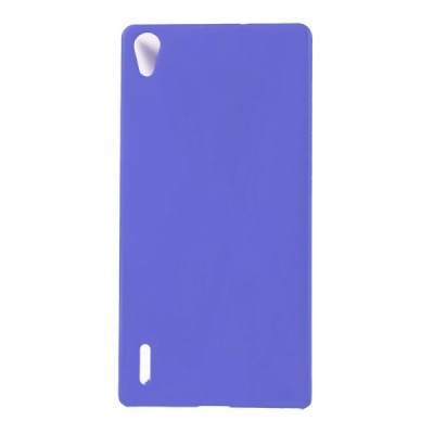 Huawei Ascend P7 plastikinis mėlynas dėklas (nugarėlė) / Priedai.lt