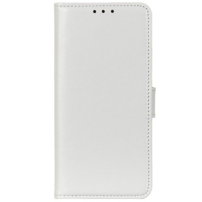 Xiaomi Mi Note 10 Lite atverčiamas balltas odinis dėklas - piniginė | Priedai.lt