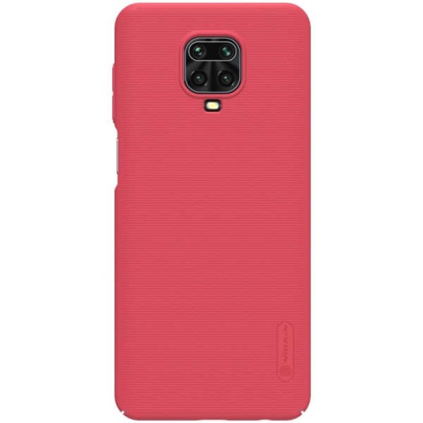 „Nillkin“ Frosted Shield kaaned - punane (Redmi Note 9 Pro)