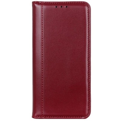 Xiaomi Redmi Note 9 „Split“ bordo odinis atverčiamas dėklas - knygutė | Priedai.lt